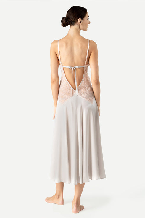 NK Imode Precious Sunset Long Silk Gown